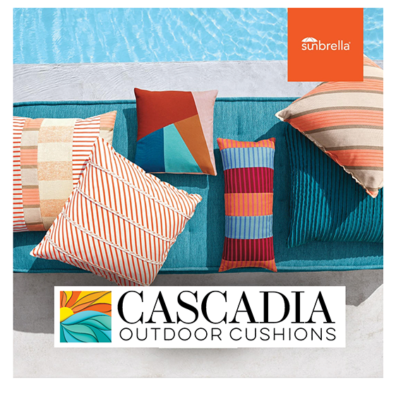 Sunbrella Cushions from Cascadia Outdoor Cushions